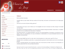 Tablet Screenshot of mauricedejong.nl